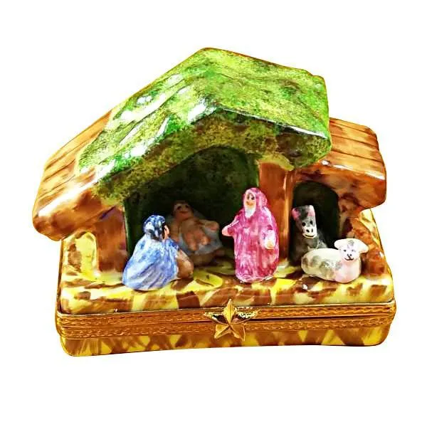 Manger-Nativity Limoges Box by Rochard™