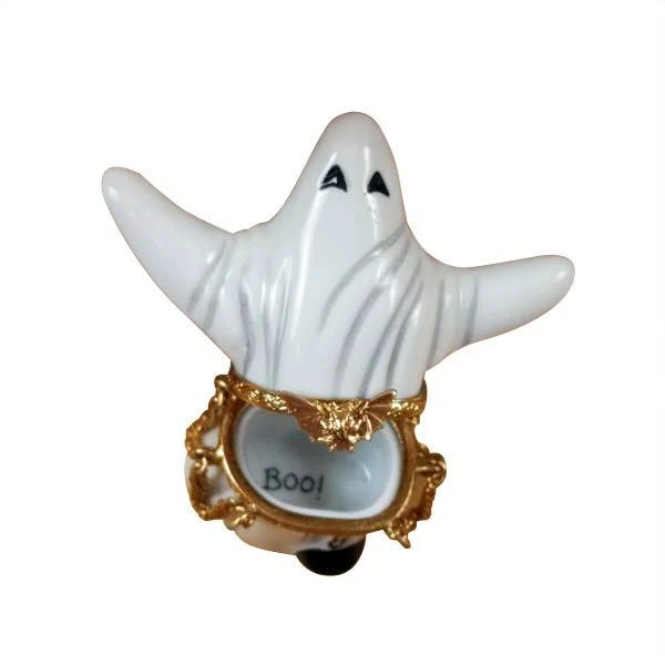 Ghost with Ball and Chain Limoges Box by Rochard™