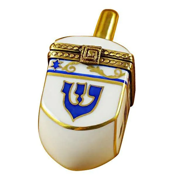 Dreidel - White Limoges Box by Rochard™