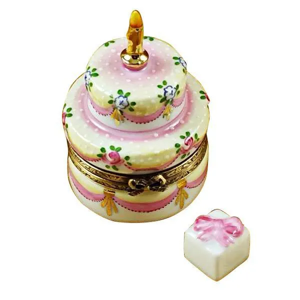 Two Layer Cake Limoges Box by Rochard™
