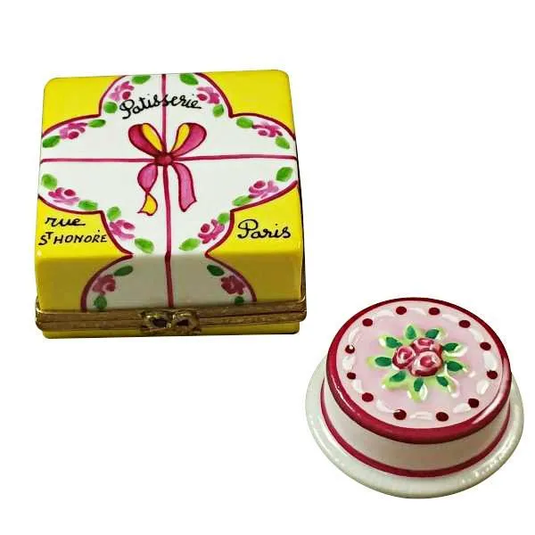 Cake Box with Cake Limoges Box by Rochard™
