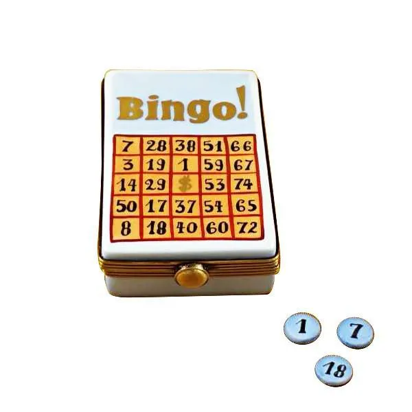 Bingo Game Limoges Box by Rochard™