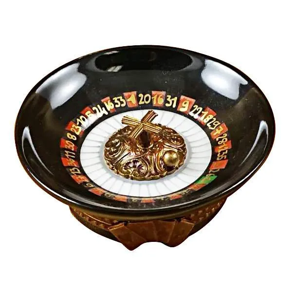 Roulette Wheel Limoges Box by Rochard™