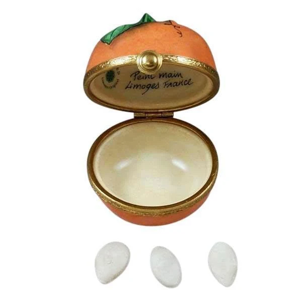 Pumpkin with Seeds Limoges Box by Rochard™