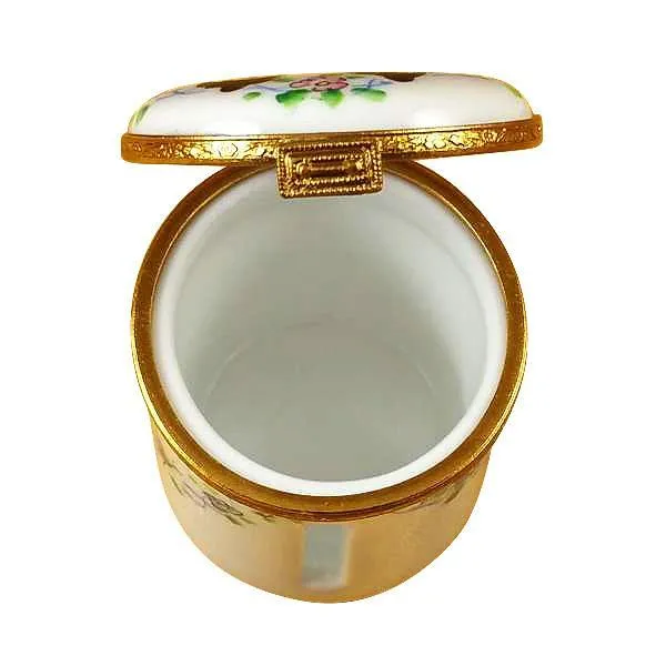 Butterfly Stamp Holder Limoges Box by Rochard™