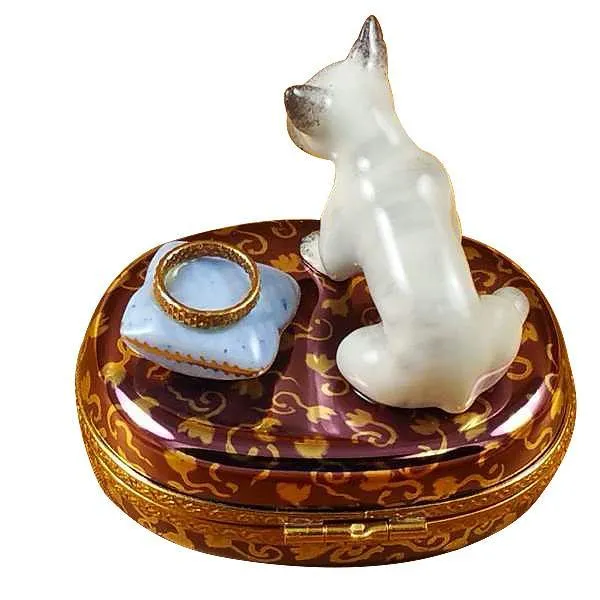 French Bulldog Limoges Box by Rochard™