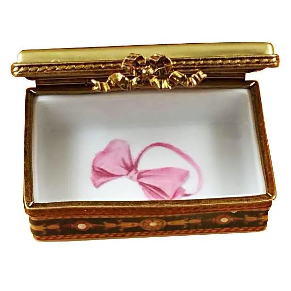 Yorkies Rectangular Base Limoges Box by Rochard™
