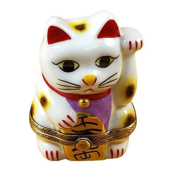Happy Cat Limoges Box by Rochard™