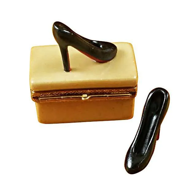 Shoe Box With Stilettos Limoges Box by Rochard™
