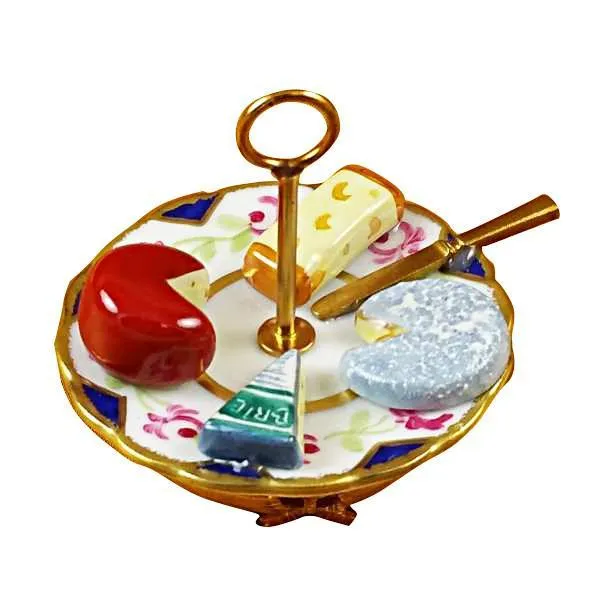 Cheese Plate Limoges Box by Rochard™