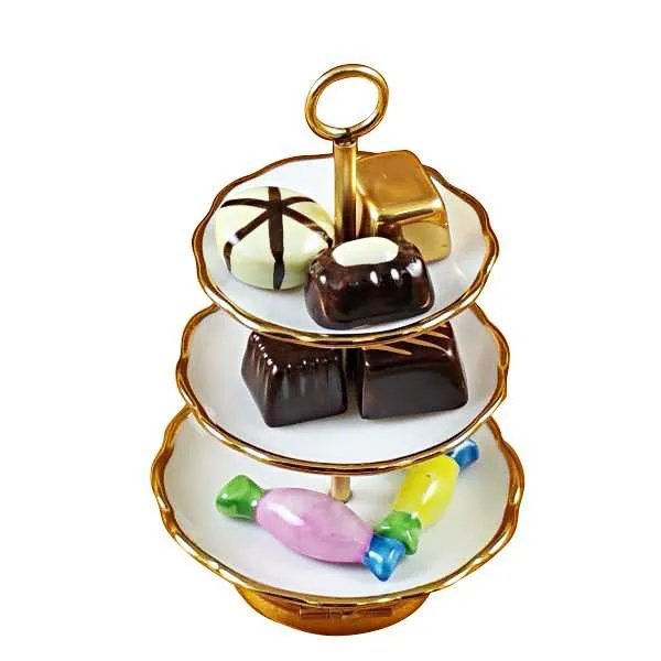 Sweet Tray With Nine Removable Candies Limoges Box by Rochard™