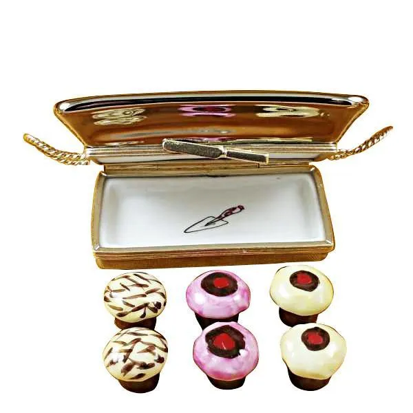 Cupcake Tray Limoges Box by Rochard™