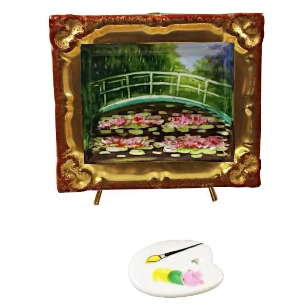 Monet's Japanese Footbridge Limoges Box by Rochard™