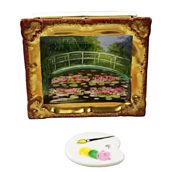 Monet's Japanese Footbridge Limoges Box by Rochard™