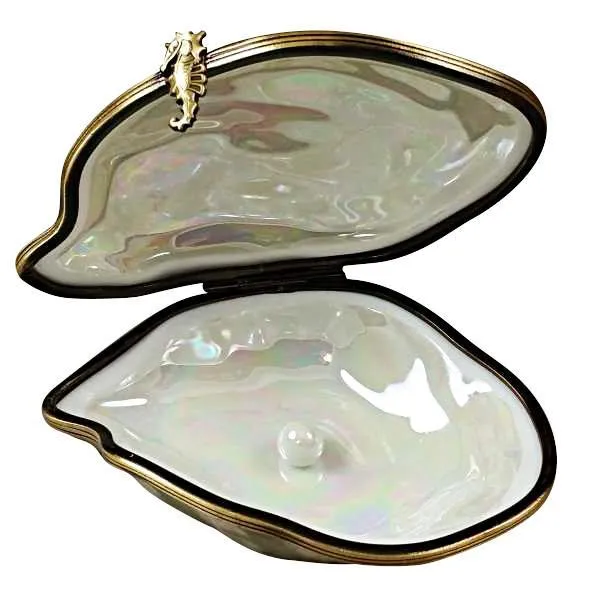 Oyster with Pearl Limoges Box by Rochard™