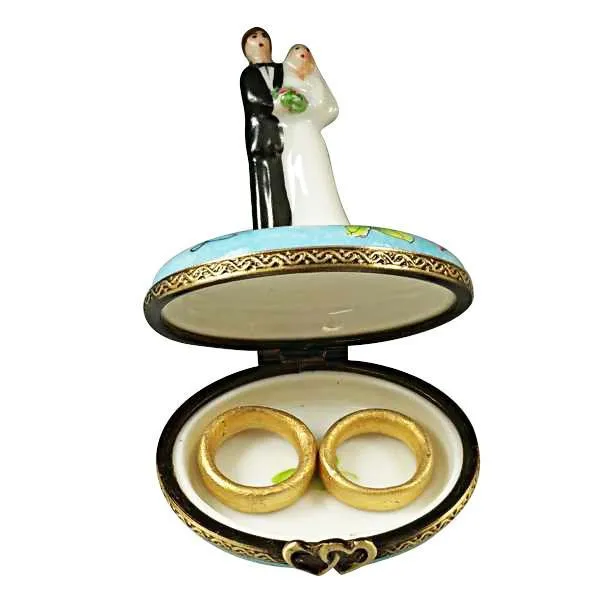 Bride and Groom Limoges Box by Rochard™