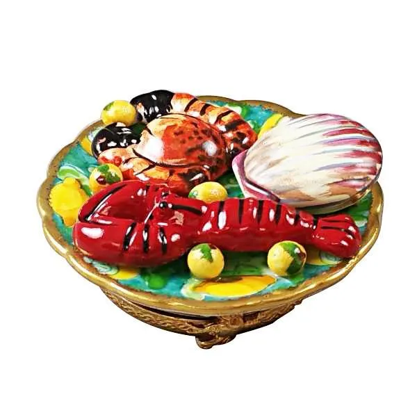 Seafood Platter Limoges Box by Rochard™