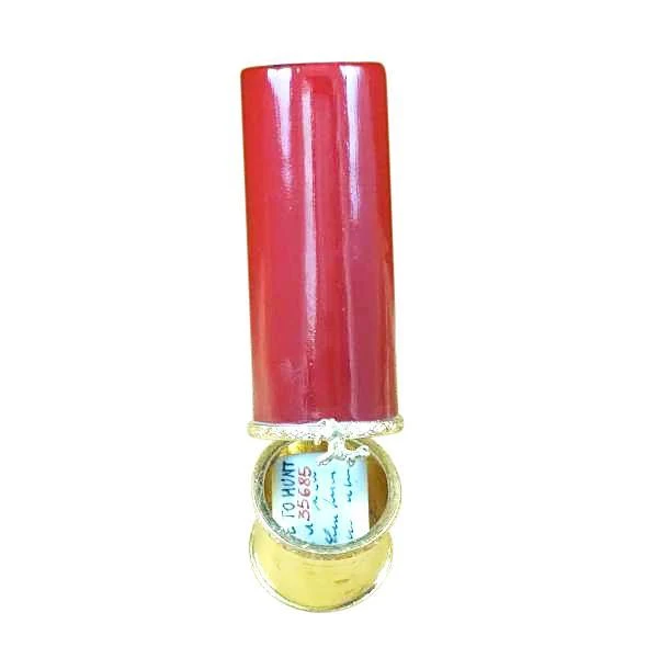 Shotgun Shell with Hunting License Limoges Box by Rochard™