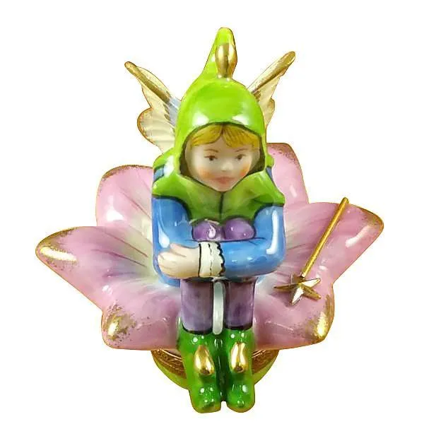 Fairy On Flower Limoges Box by Rochard™