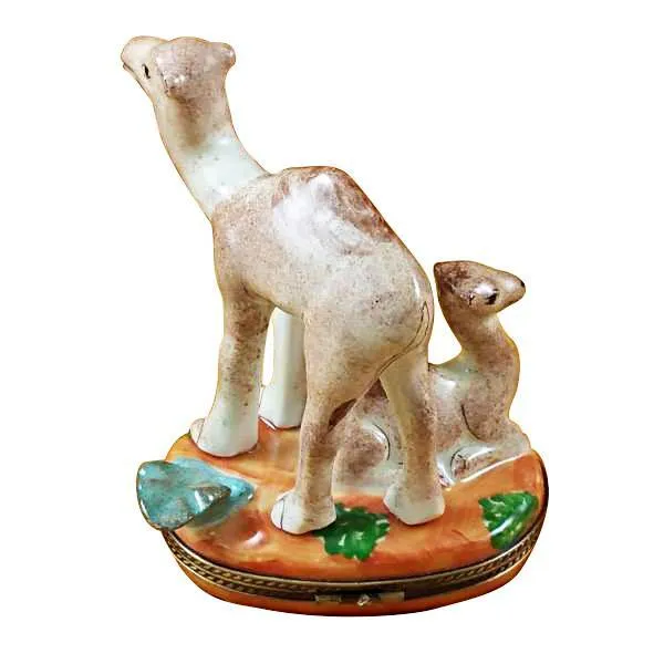 Camel W/Baby Limoges Box by Rochard™