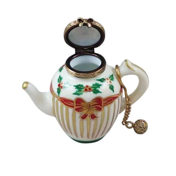 Christmas Teapot Limoges Box by Rochard™