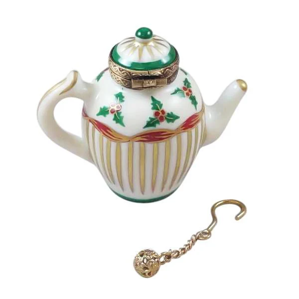 Christmas Teapot Limoges Box by Rochard™