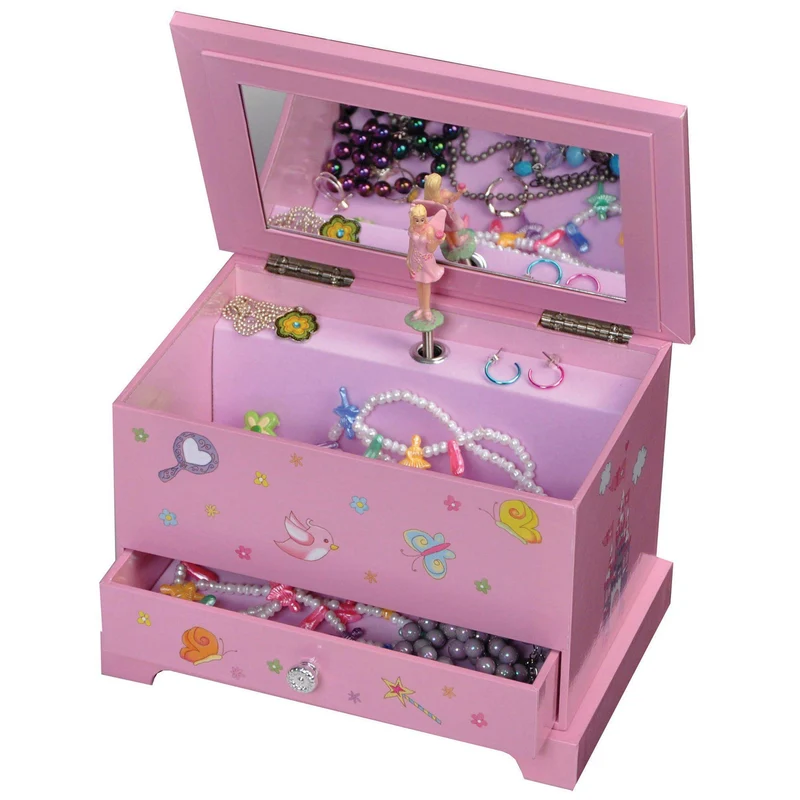 Kerri Girl's Musical Ballerina Jewelry Box