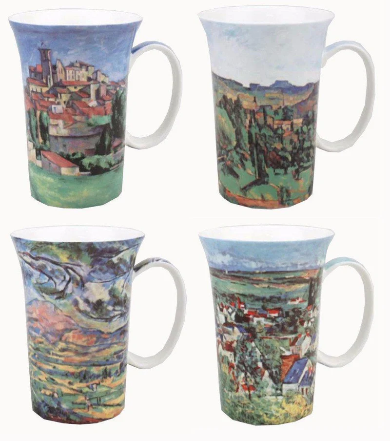 Cezanne Set of 4 Bone China Mugs