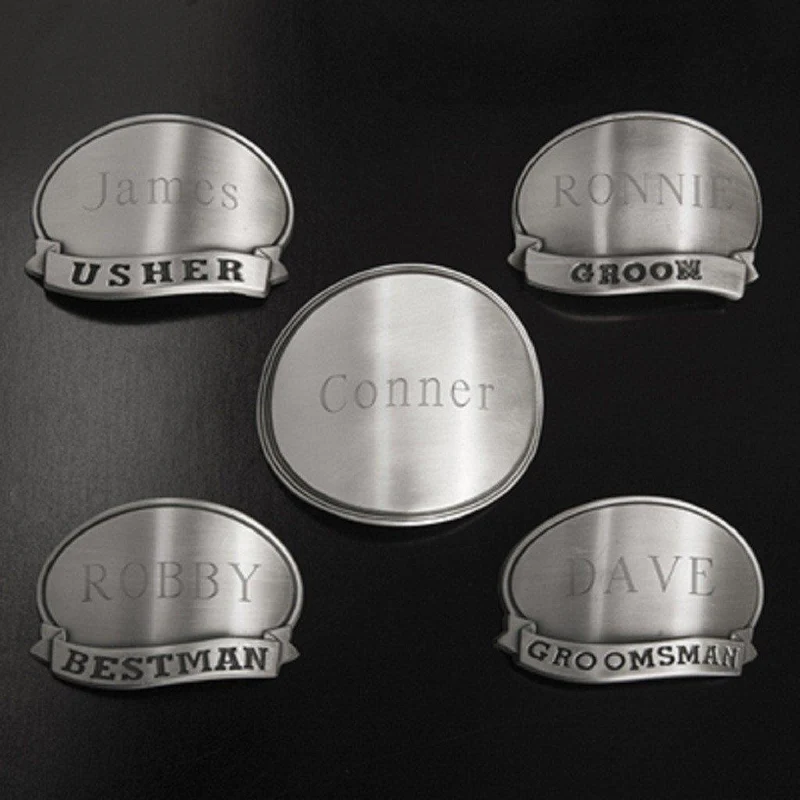 Gunmetal Mug with Pewter Medallion - Personalized