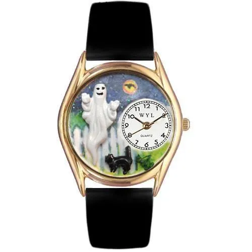 Halloween Ghost Watch Small Gold Style