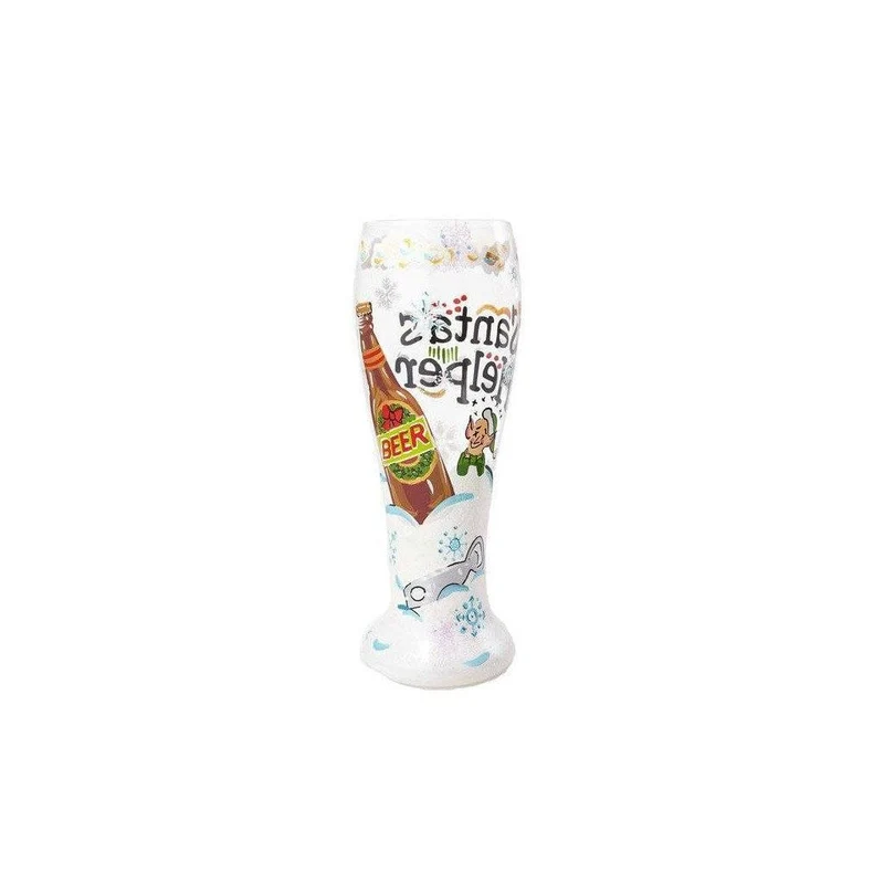 Santa's Helper Pilsner Glass by Lolita®