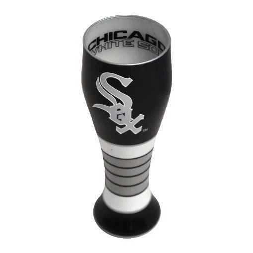 Chicago White Sox Artisan Hand Painted Pilsner Glass