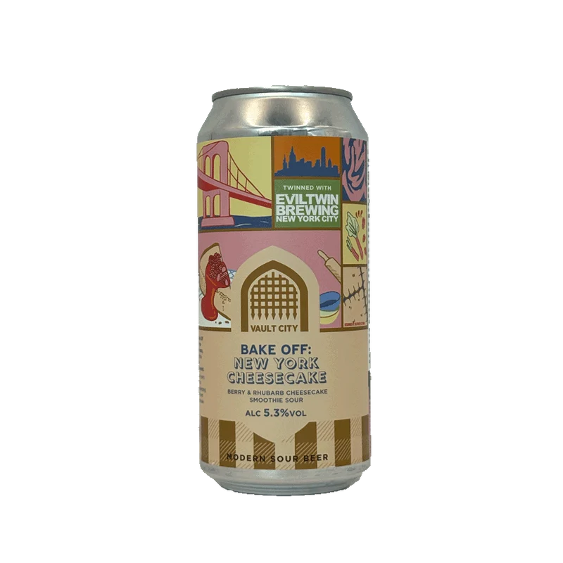 Vault City collab' Evil Twin - Bake Off : Ny Cheesecake - 44cl | Smoothie Sour