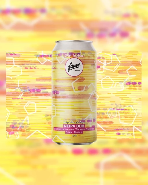 Labyrinthe Exotique - NEIPA DDH - Terpènes "Tropical Tapestry" - Citra - Mosaic - 44cL