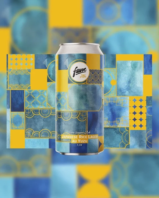 Yuzu Kanpai Club - Japanese Rice Lager au Yuzu - 44cL