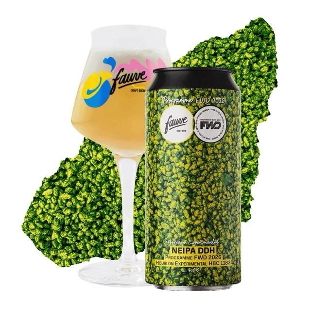 Horizon Expérimental - NEIPA DDH HBC 1183 - Houblon expérimental HBC 1183 issu du programme FWD - 44cL