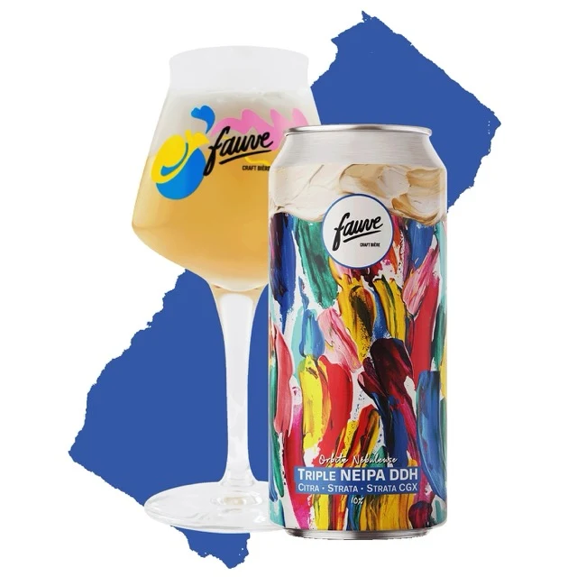 Orbite Nébuleuse - Triple NEIPA DDH - Citra, Strata, Strata CGX - 44cL
