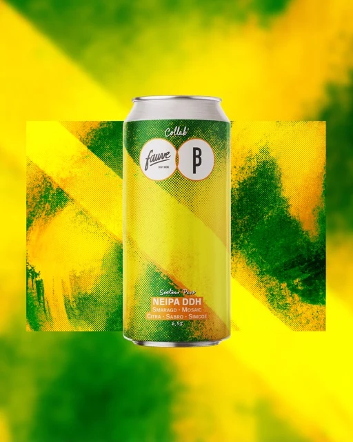 Secteur Pavé - NEIPA DDH Smaragd, Mosaic, Citra, Sabro, Simcoe - Collab' BBP - 44cL