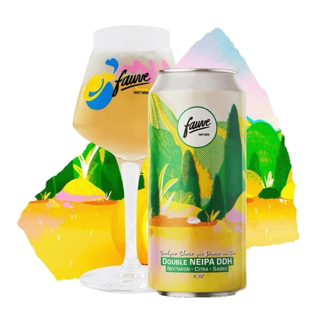 Quelque Chose qui Danse en Toi - Double NEIPA DDH Nectaron, Citra, Sabro - 44cL