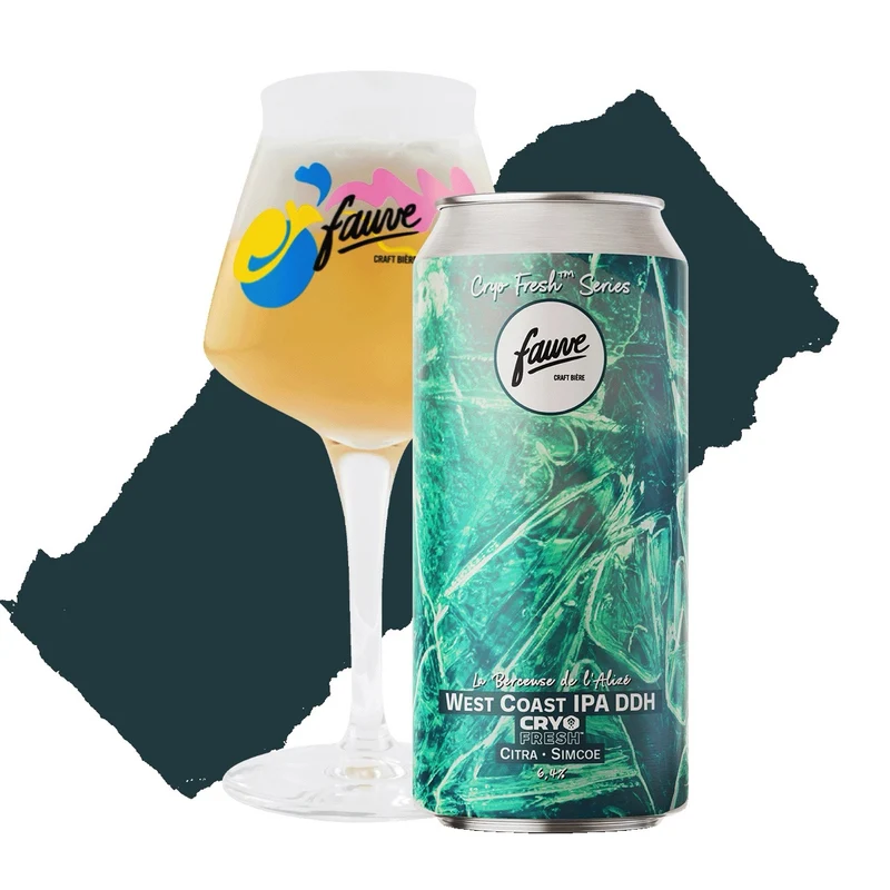 La Berceuse de l'Alizée - West Coast IPA DDH Cryo Fresh Citra, Simcoe - 44cL