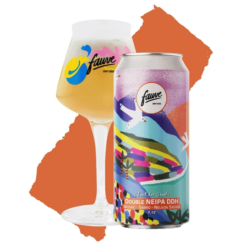 L'Éveil des Géants - Double NEIPA DDH Mosaic, Sabro, Nelson Sauvin - 44cL