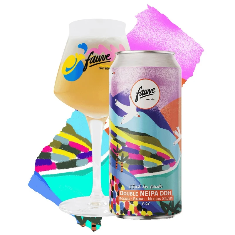 L'Éveil des Géants - Double NEIPA DDH Mosaic, Sabro, Nelson Sauvin - 44cL