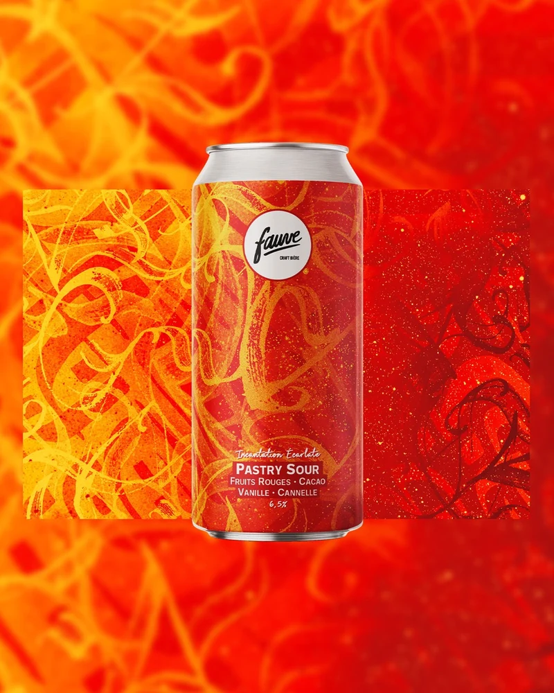 Incantation Écarlate - Pastry Sour - Fruits Rouges, Cacao, Vanille, Cannelle - 44cL