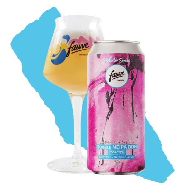 Du Velours sur la Langue - Double NEIPA DDH Dolcita, Motueka, Nelson Sauvin - 44cL