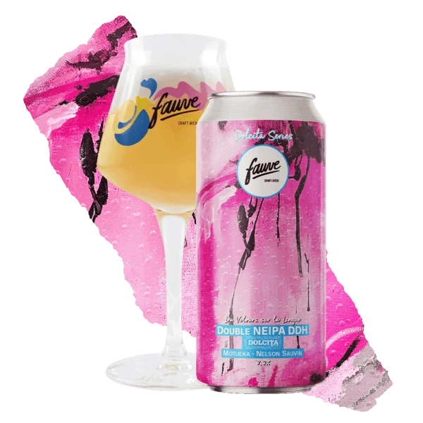 Du Velours sur la Langue - Double NEIPA DDH Dolcita, Motueka, Nelson Sauvin - 44cL
