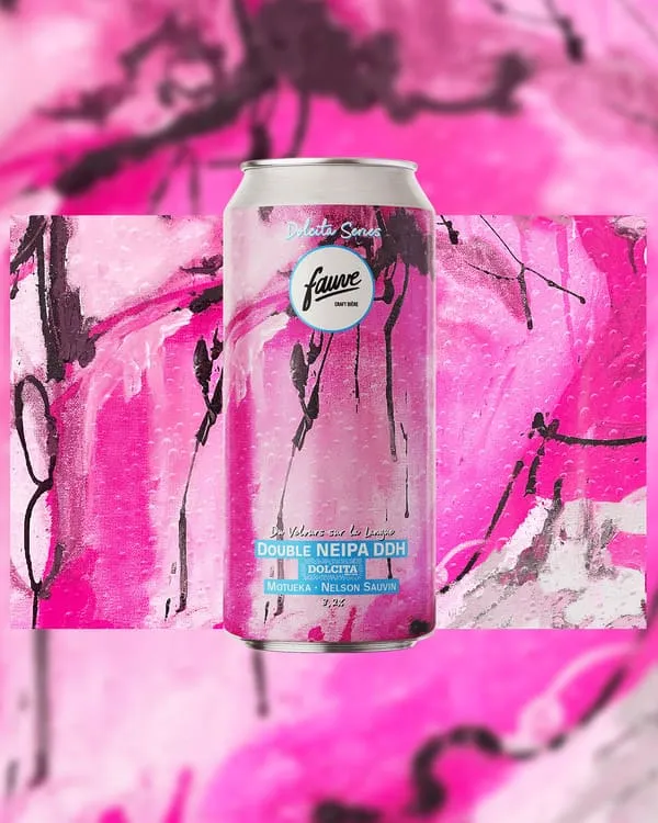 Du Velours sur la Langue - Double NEIPA DDH Dolcita, Motueka, Nelson Sauvin - 44cL