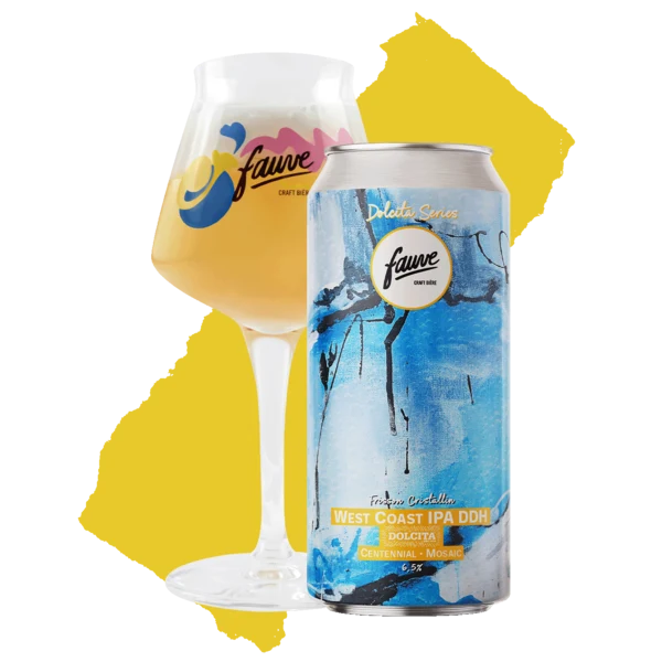 Frisson Cristallin - West Coast IPA DDH Dolcita, Centennial, Mosaic - 44cL