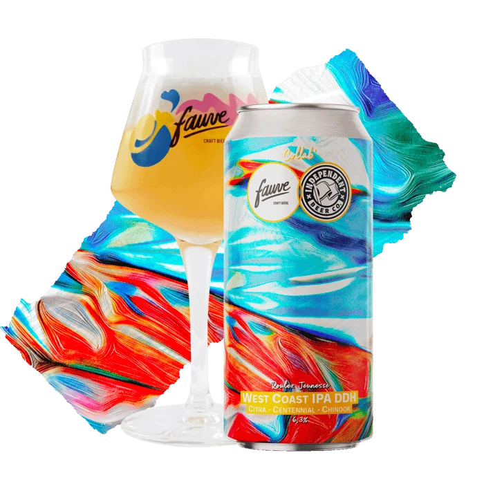 Roulez Jeunesse - West Coast IPA DDH Citra, Centennial, Chinook - Collab' Independent House - 44cL