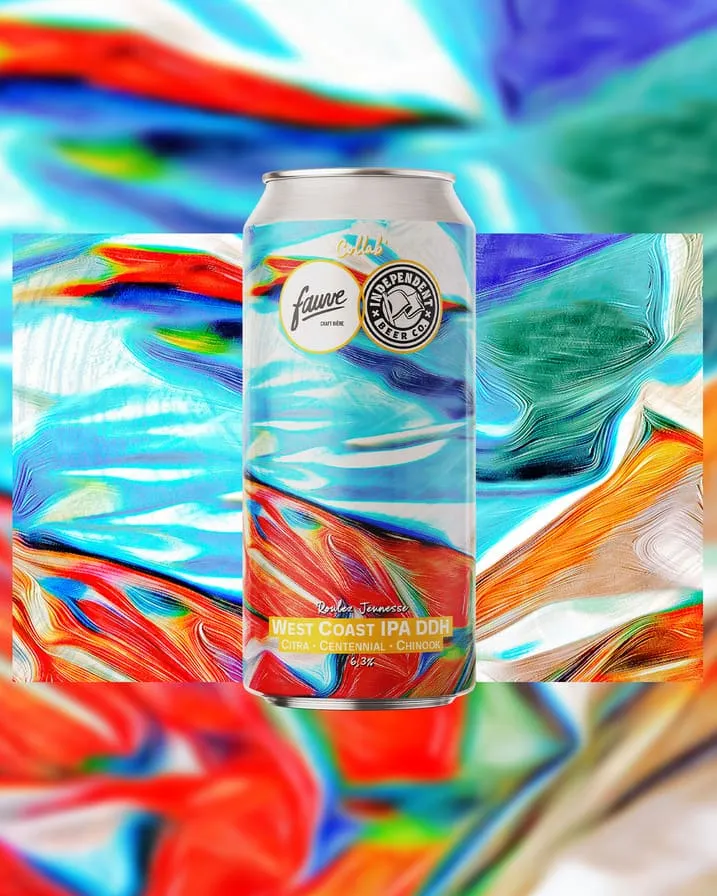 Roulez Jeunesse - West Coast IPA DDH Citra, Centennial, Chinook - Collab' Independent House - 44cL