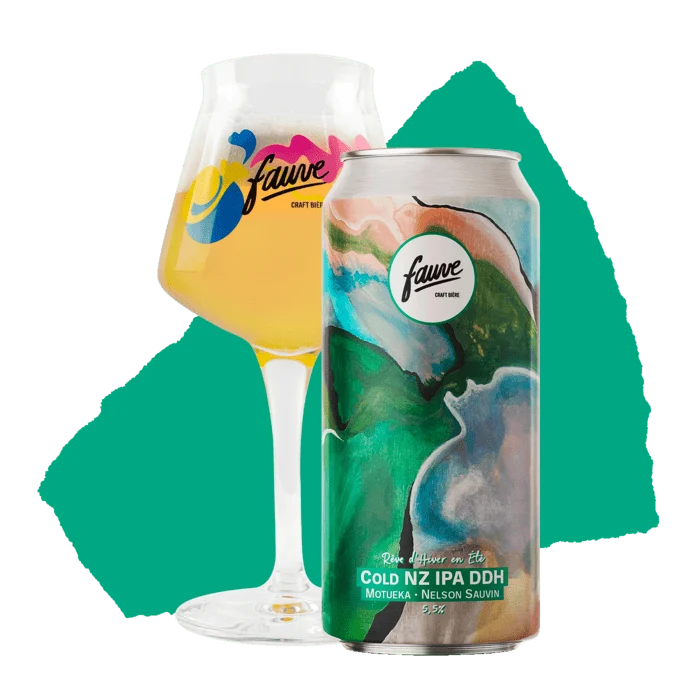 Rêve d'Hiver en Été - Cold NZ IPA DDH - Motueka, Nelson Sauvin - 44cL
